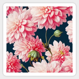 Pink Dahlia Sticker